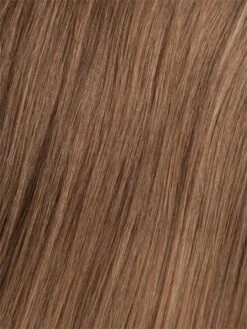 Anemone Half Wig By WigPro | Synthetic -Wig Discount Store 06 30T Medium Chestnut Brown tipped with Russet