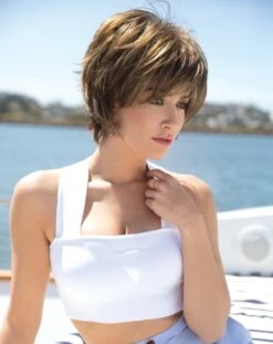 Sky Wig By Noriko | Large Cap -Wig Discount Store 1699 Sky Large Cap Iced Mocha R main