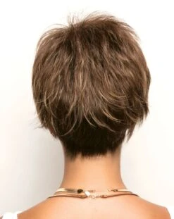 Billie Wig By Noriko -Wig Discount Store 1701 Billie Marble Brown R bk scaled 1