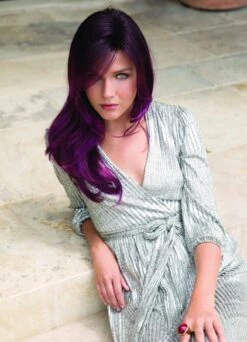 Angelica Wig By Noriko | Large Cap -Wig Discount Store 1702 Angelica Large Cap Plumberry Jam LR 1