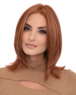 Lisa Wig By Envy | Human Hair/Synthetic Blend -Wig Discount Store 4Lisa LighterRed 808 OL