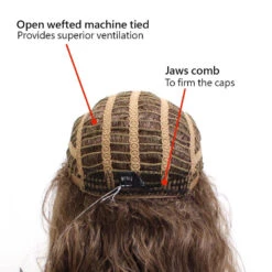 Anemone Half Wig By WigPro | Synthetic -Wig Discount Store 504 ANEMONE BACK