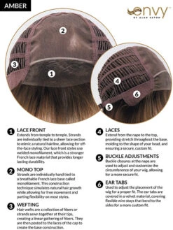 Amber Wig By Envy | Mono Top -Wig Discount Store AmberCC