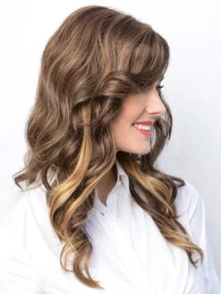 Luxe Top Piece By Amore | Topper | Lace Front -Wig Discount Store Amore LuxeTP MarbleBrownR 1 525x700 d95d1e18 e39f 495b af5f b85a86d7c60d