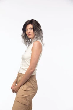 Avalon Wig By Estetica | Synthetic Wig -Wig Discount Store Avalon GRAYDIENTSTORM 015