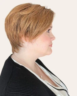 Billie Wig By Envy | Human Hair/Synthetic Blend -Wig Discount Store Billie Envy CreamedCoffee Right