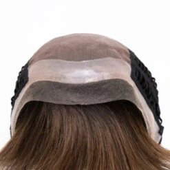 Billie Wig By Envy | Human Hair/Synthetic Blend -Wig Discount Store Billie Front Amaretto Cream