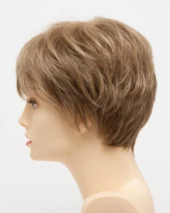 Destiny Wig By Envy | Mono Top | Human Hair | Synthetic Blend -Wig Discount Store DestinyLeftSide GingerCream