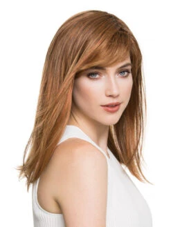 Carrie Wig By Ellen Wille | Mono Crown -Wig Discount Store EWCARRIE 06 lg Safran Red Rooted