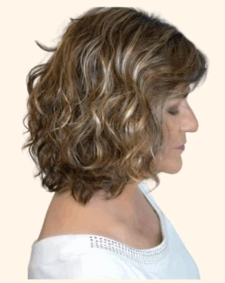 Onda Wig By Ellen Wille | Mono Part -Wig Discount Store EWONDANutMixShadedSIDE