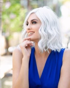 Emma Wig By Envy | Mono Part | Human Hair | Synthetic Blend 40 Emma Wig By Envy | Mono Part | Human Hair | Synthetic Blend -Wig Discount Store Emma LS4