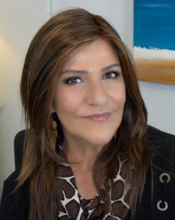 Ava Wig By Envy | Mono Part | Human Hair | Synthetic Blend 31 Ava Wig By Envy | Mono Part | Human Hair | Synthetic Blend -Wig Discount Store EnvyAvaChocolateCaramel2