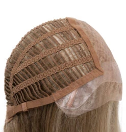 Erica Wig By Envy | Mono Top | Human Hair | Synthetic Blend -Wig Discount Store EricaSide GingerCream