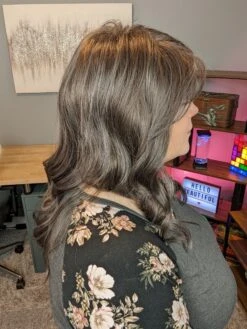 Reeves Wig By Estetica -Wig Discount Store EsteticaReevesinChocolateSmokeSide1