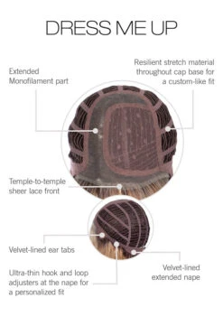 Dress Me Up Wig By Gabor | Mono Part 30 Dress Me Up Wig By Gabor | Mono Part -Wig Discount Store GB DressMeUp CapConstruction