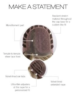 Make A Statement Wig By Gabor | Mono Part -Wig Discount Store GB MakeaStatement CapConstruction
