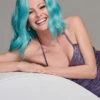 Blue Babe Wig By Hairdo | Heat-Friendly Synthetic -Wig Discount Store HD BlueBabe Model1 Front2