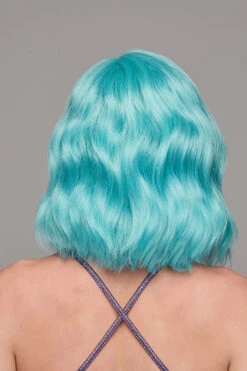 Blue Babe Wig By Hairdo | Heat-Friendly Synthetic -Wig Discount Store HD BlueBabe Model1 Side2