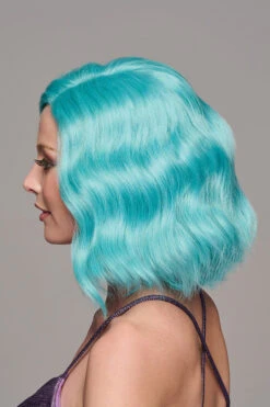 Blue Babe Wig By Hairdo | Heat-Friendly Synthetic -Wig Discount Store HD BlueBabe Model1 Side3