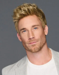 Dapper Men's Wig By HIM | Mono Crown -Wig Discount Store HIM Dapper Model Front2