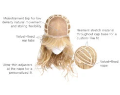 Pretty In Layers Wig By Hairdo | Mono Top | Children's Wig -Wig Discount Store KIDZ PrettyInLayers Cap