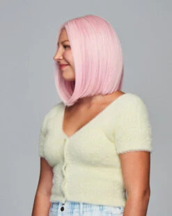 Sweetly Pink Children's Wig By Hairdo -Wig Discount Store KIDZ SweetlyPink Model1 Side1