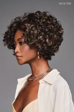 Tierra Wig By Kim Kimble | Heat-Friendly Synthetic -Wig Discount Store KK Tierra Model Side3