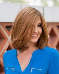 Lynsey Wig By Envy | Mono Top | Human Hair | Synthetic Blend -Wig Discount Store Lynsey5745 2