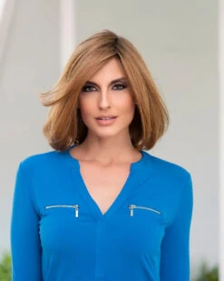 Lynsey Wig By Envy | Mono Top | Human Hair | Synthetic Blend -Wig Discount Store Lynsey5821 3