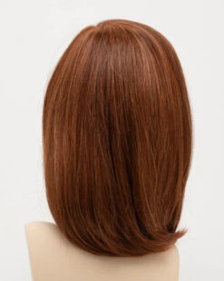 Lynsey Wig By Envy | Mono Top | Human Hair | Synthetic Blend -Wig Discount Store LynseyBack LighterRed