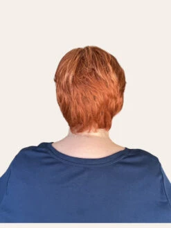 Paula Wig By Envy | Human Hair/Synthetic Blend -Wig Discount Store Paula Envy LighterRed Back