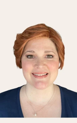 Paula Wig By Envy | Human Hair/Synthetic Blend -Wig Discount Store Paula Envy LighterRed Front