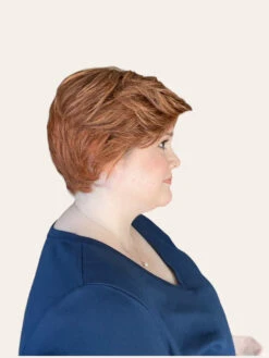 Paula Wig By Envy | Human Hair/Synthetic Blend -Wig Discount Store Paula Envy LighterRed Right