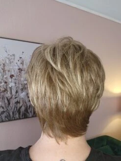 Paula Wig By Envy | Human Hair/Synthetic Blend -Wig Discount Store PaulabyEnvyAlmondBreezeBack