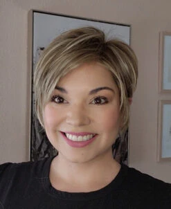 Paula Wig By Envy | Human Hair/Synthetic Blend -Wig Discount Store PaulabyEnvyAlmondBreezeFront