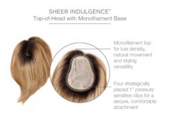 Go All Out 10" Topper By Raquel Welch 26 Go All Out 10" Topper By Raquel Welch -Wig Discount Store RW GoAllOut10 Cap