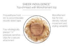 Lyric Top Piece By Raquel Welch -Wig Discount Store RW Lyric Cap