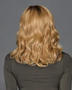 Top Billing Wavy 14" Topper By Raquel Welch | Mono Top -Wig Discount Store RW TopBilling14 Model Side3