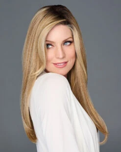 Top Billing 18" Topper By Raquel Welch | Mono Top -Wig Discount Store RW TopBilling18 Model Front3