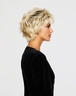 Voltage Wig By Raquel Welch | Petite Cap -Wig Discount Store RW Voltage Model Side2 d485b29a b2a1 498f af2f da39d6fae45f