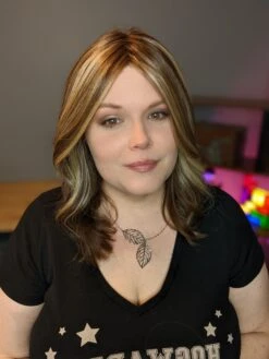 Crave The Wave Topper By Raquel Welch -Wig Discount Store RWCravetheWaveSSIcedCafeLatteFront