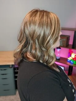 Crave The Wave Topper By Raquel Welch -Wig Discount Store RWCravetheWaveSSIcedCafeLatteSide1