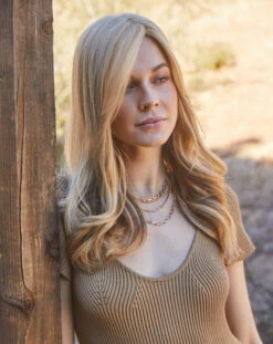 Remy Human Hair Topper 14" By Amore | Mono Top -Wig Discount Store RemyTP14GoldenWheat2