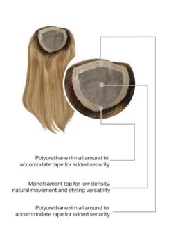 Gilded 18" Topper By Raquel Welch | Human Hair | Mono Top -Wig Discount Store Resized RW Gilded 18 ProductSize 525x700 1 525x700 a4bb9fa2 cf67 4ecf 812a 0156b338522b