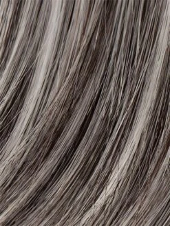 Lucky Hi Wig By Ellen Wille | Mono Part -Wig Discount Store SALT PEPPER MIX Pure White with 40 percent Darkest Brown