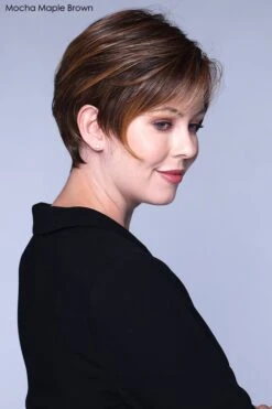 San Francisco Wig By BelleTress | Heat-Friendly Synthetic -Wig Discount Store SANFRANCISCO mochamaplebrown5