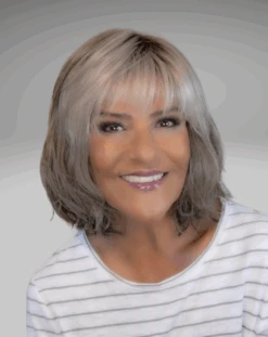 Flawless Waves Wig By TressAllure -Wig Discount Store TAFlawlessWaves3TonedGrey