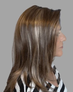 Blaze Wig By TressAllure | Mono Top -Wig Discount Store TA BLAZE ChocolateSwirlSIDE