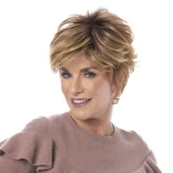 Vivacious Wig By Toni Brattin | Large Cap -Wig Discount Store TB Vivacious Model Front2 c5fc0258 1f75 4504 9624 fd55642ac06b