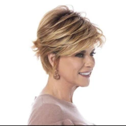 Vivacious Wig By Toni Brattin | Large Cap -Wig Discount Store TB Vivacious Model Side2 d4f1adf0 2d50 43af a3ad d69e61d04c50